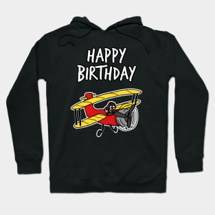 Happy Birthday Plane Hoodie